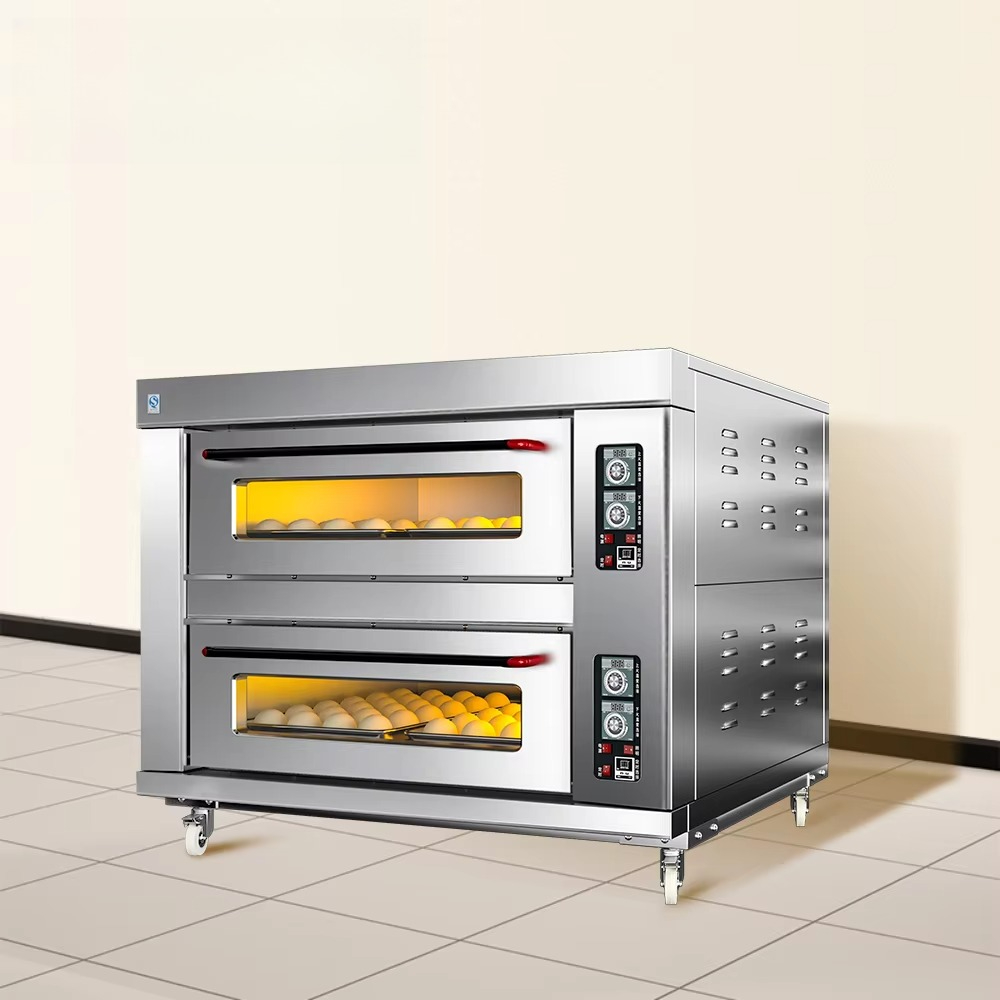 Commercial Kitchen Baking Equipment - Endüstriyel Mutfak Makinesi 2 Katlı 4