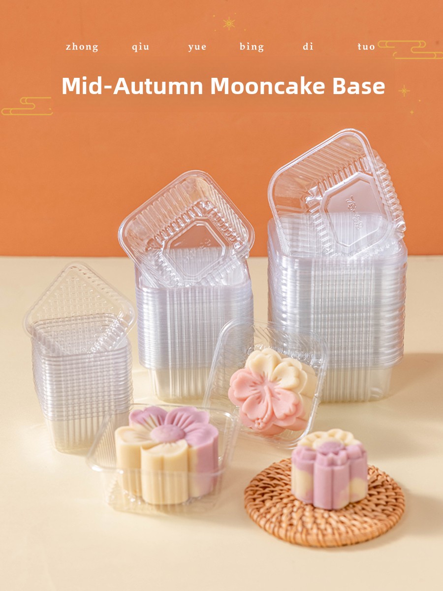 Kitchen Baking Cake - Kalınlaştırılmış Plastik Ay Çöreği Paketleme Kutusu