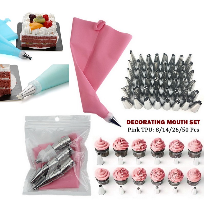 Kitchen And Baking Equipment - Çok fonksiyonlu Kek Dekorasyon Araçları Silikon