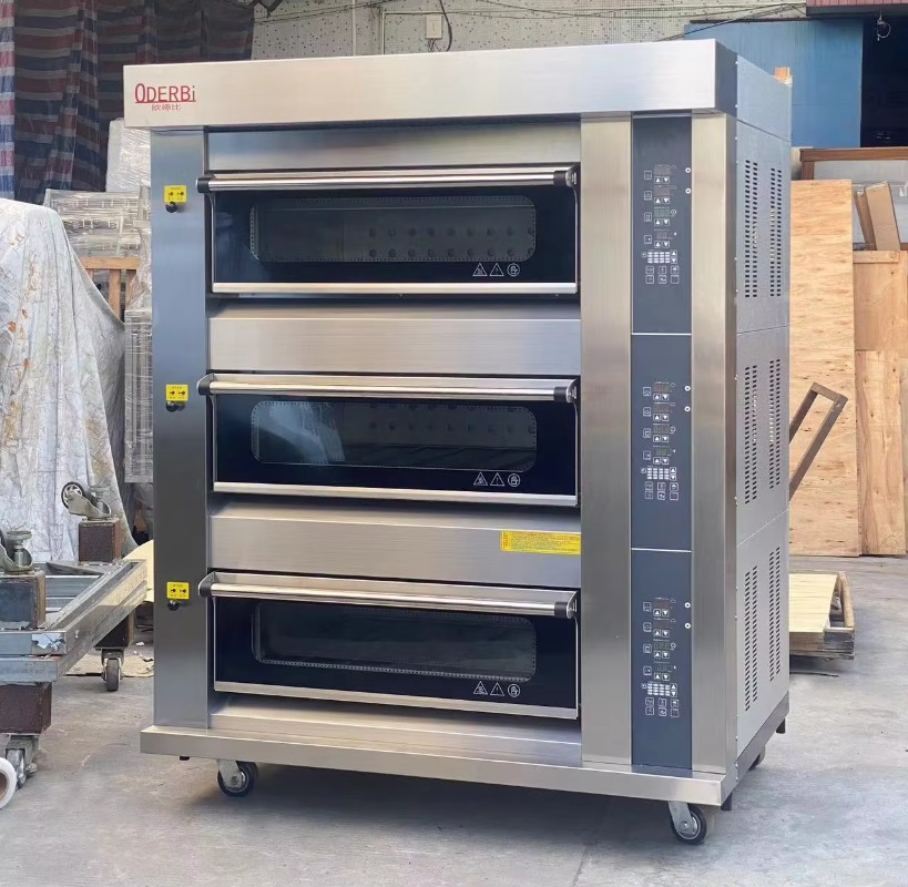 Commercial Kitchen Baking Equipment - Özelleştirilmiş Ticari 3 Katlı 6 Tepsili