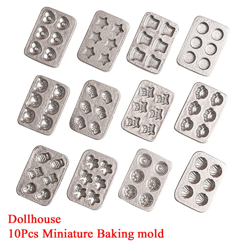 Kitchen Baking Cake - 10 adet Bebek Evi Minyatür Mini