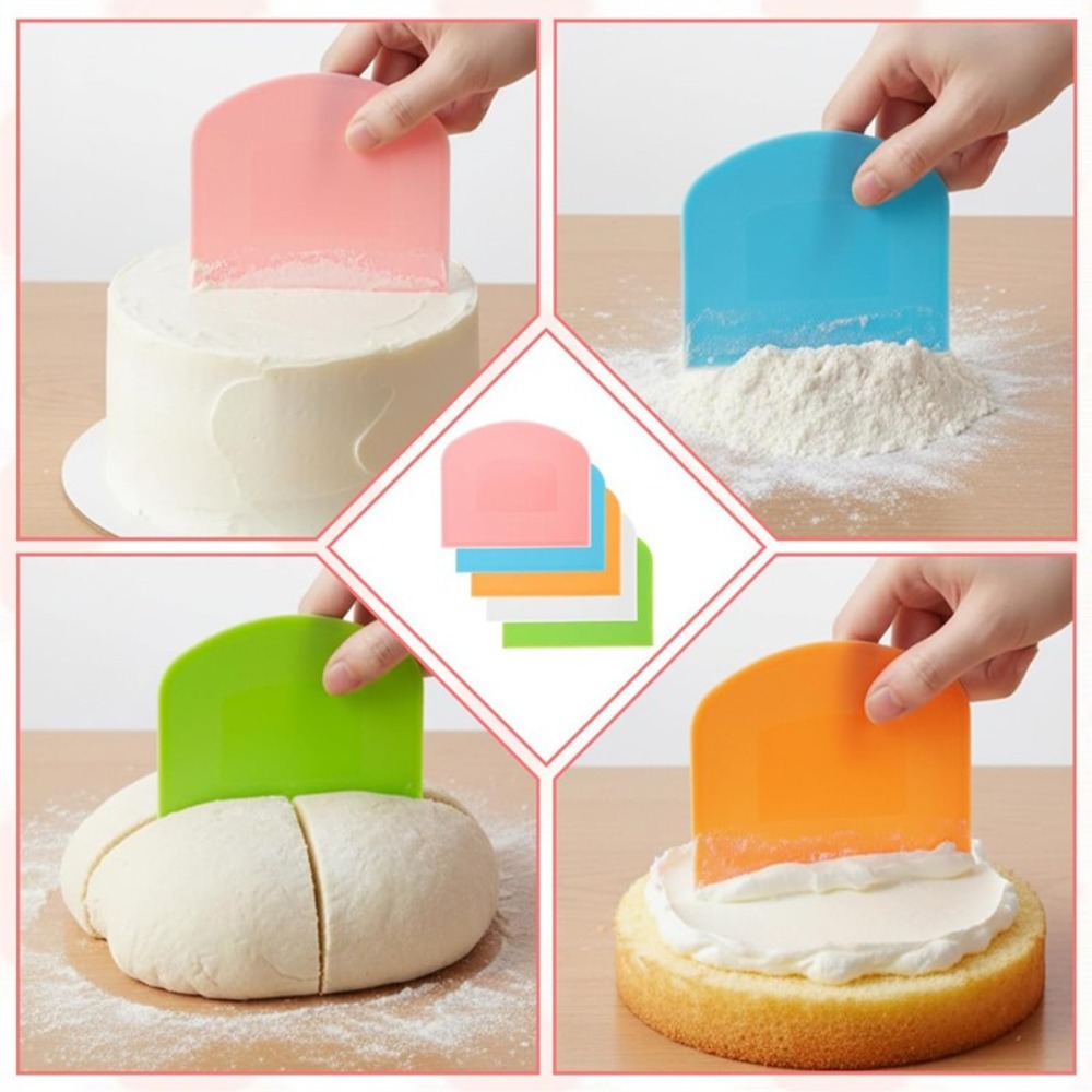 Bench Scraper Dough - Esnek Hamur Kazıyıcı Esnek Tezgah Kazıyıcı
