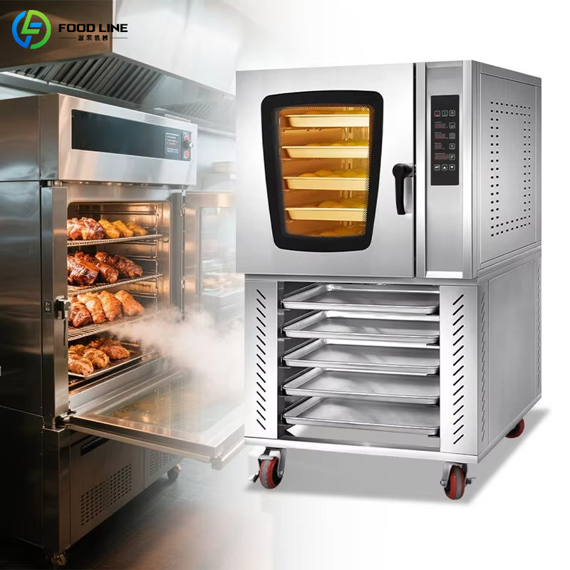 Commercial Kitchen Baking Equipment - Özelleştirilmiş Ticari Elektrikli Fırın Konveksiyonlu Pişirme