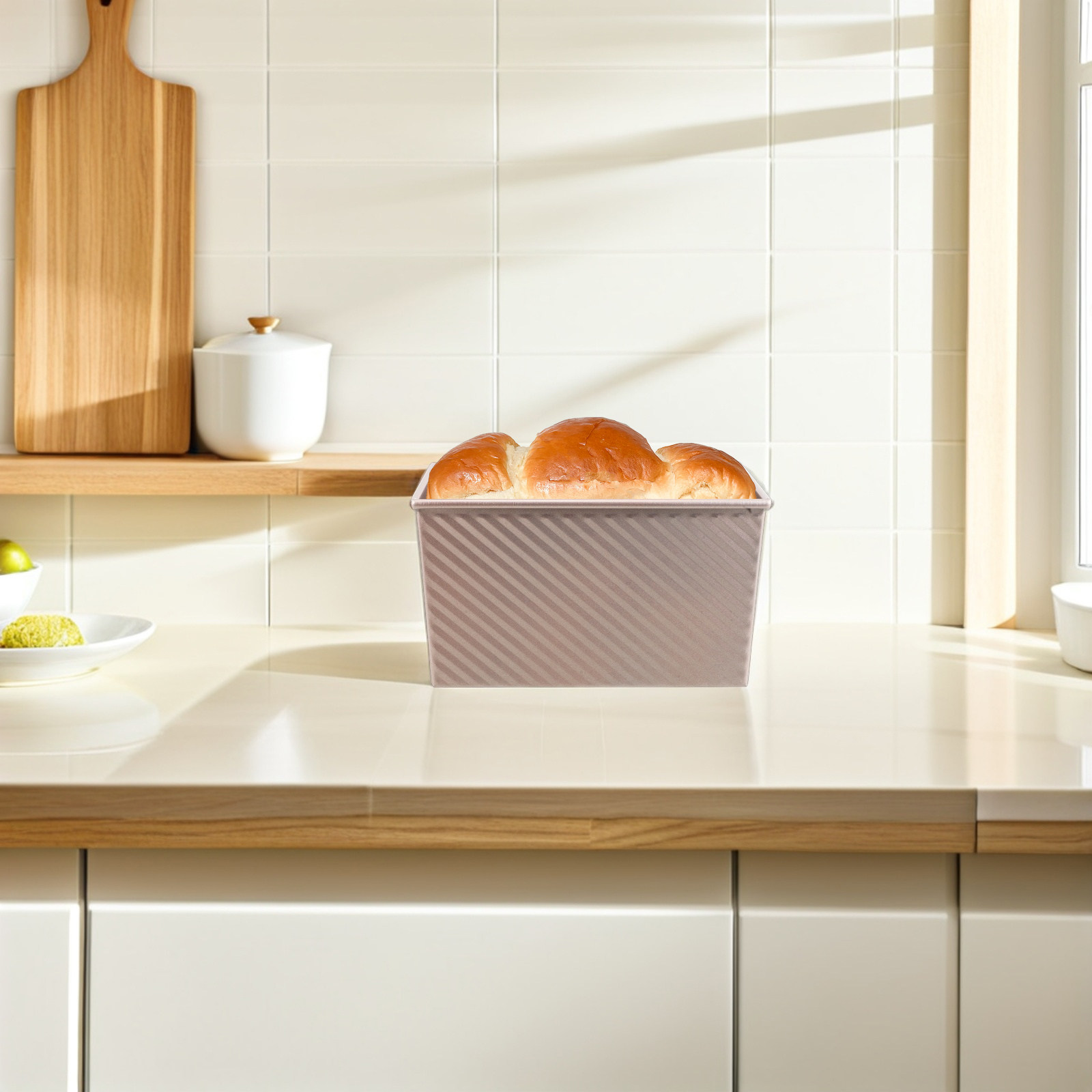 Kitchen Baking Trays - Yapışmaz Dikdörtgen Tost Tavası Karbon Çelik