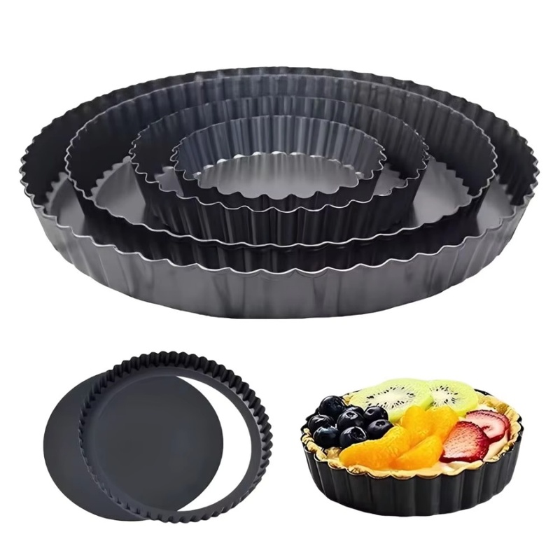 Kitchen And Baking Equipment - 1 adet çıkarılabilir alt yuvalı tart
