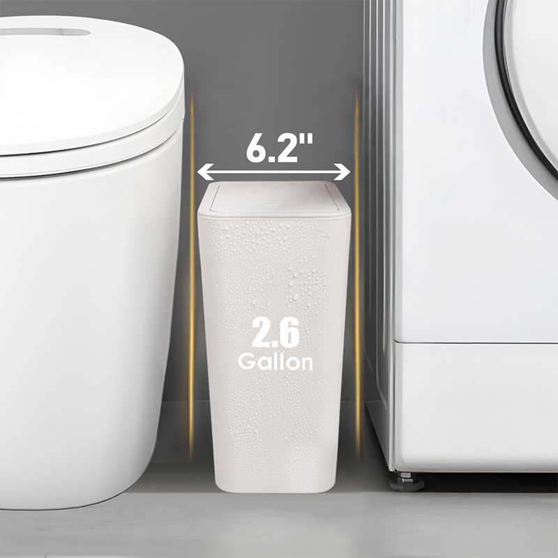 Kapaklı Banyo Çöp Kovası, İnce - Kitchen Up incelemesi ve fiyatı