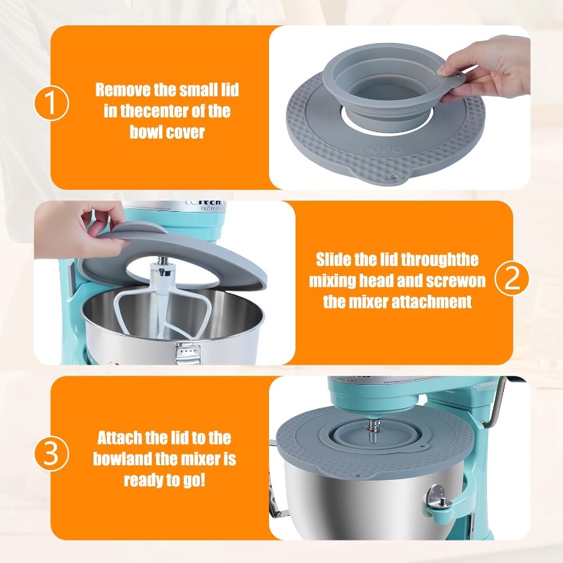Silikon Mikser Kase Kapağı Kit - Kitchen Aid Baking Lid incelemesi ve fiyatı