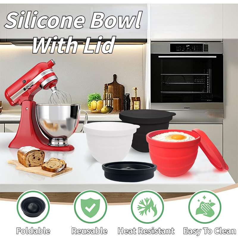 Kapaklı Katlanabilir Silikon K - Kitchen Aid Baking Lid incelemesi ve fiyatı