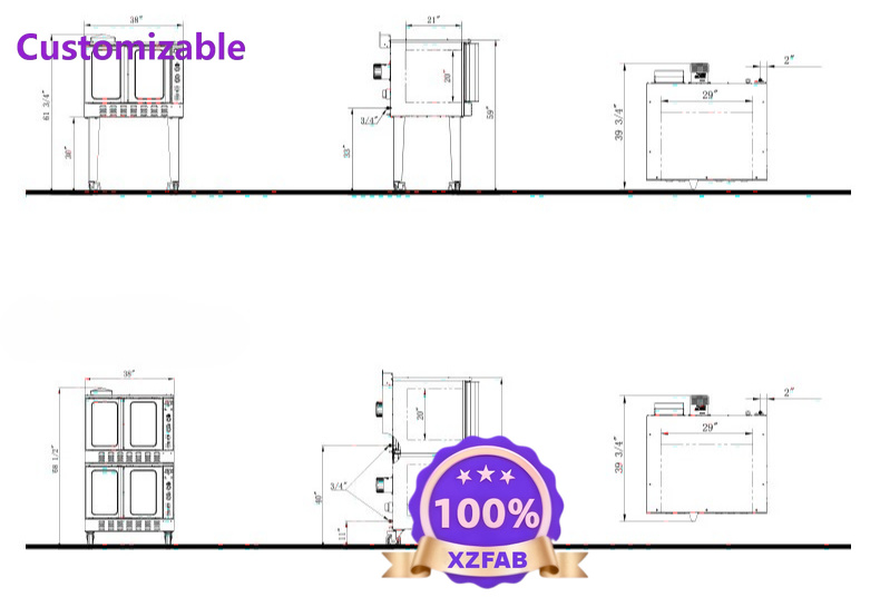Fabrika Çıkışlı 2026 Konveksiy - Commercial Kitchen Baking Equipment incelemesi ve fiyatı