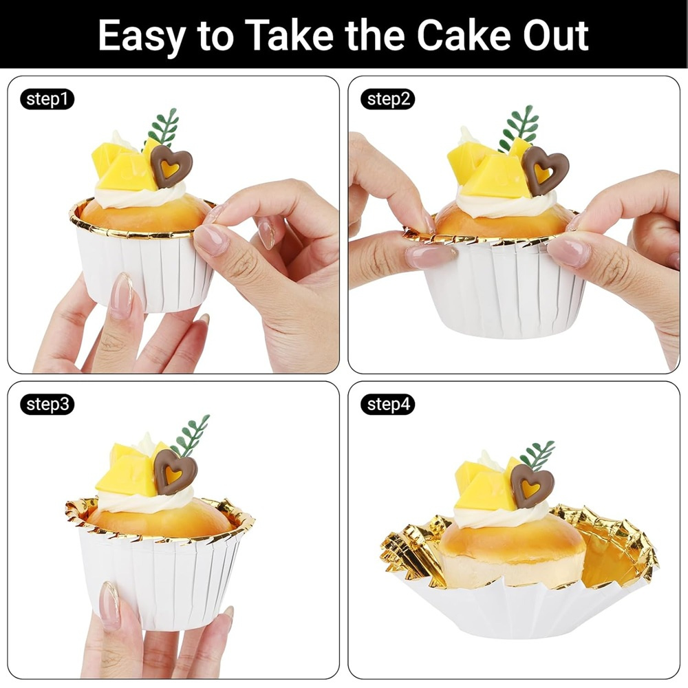 50 adet kek kalıbı kağıt kek s - Kitchen Baking Cake incelemesi ve fiyatı