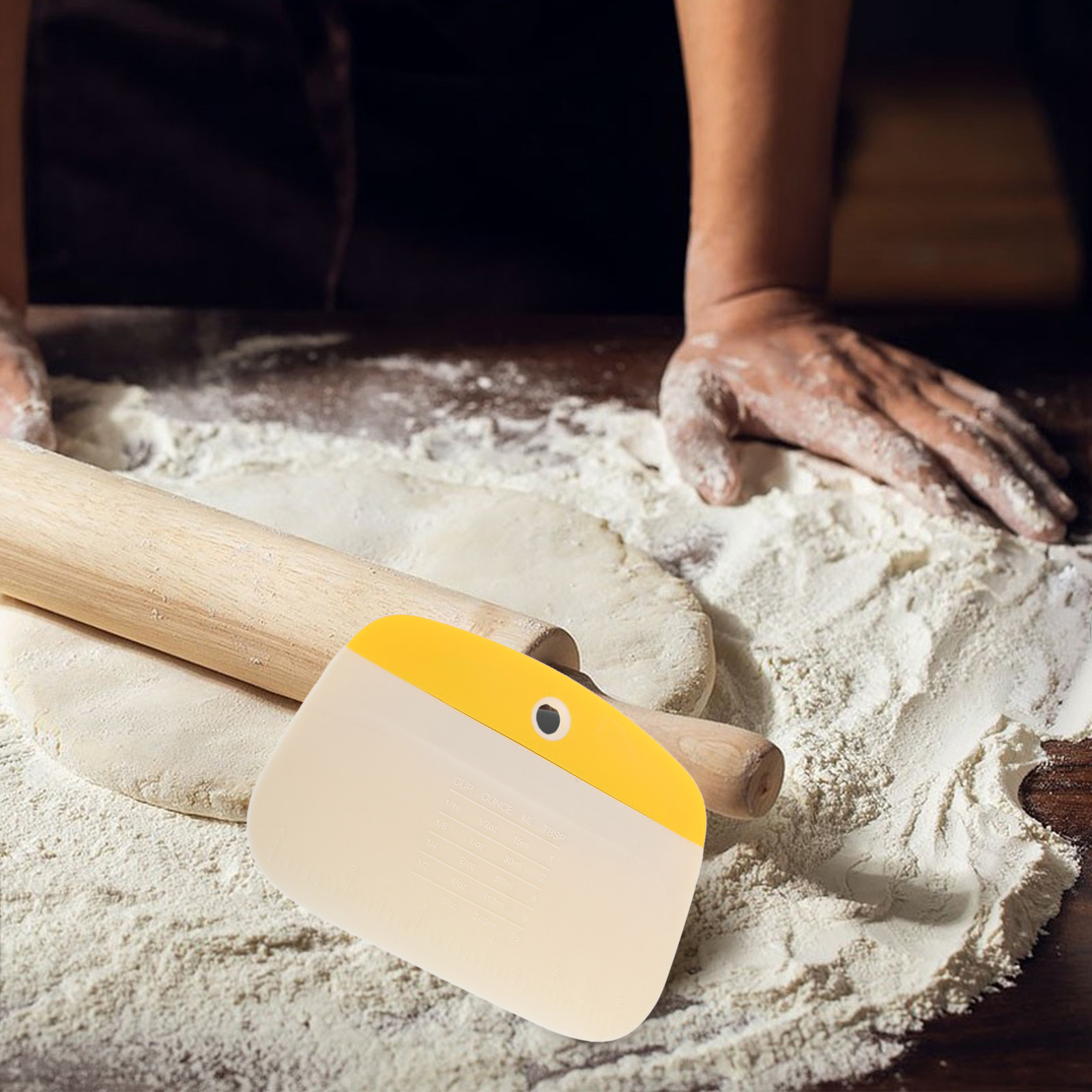 2 Adet Hamur Kazıyıcı Ekmek Ya - Bench Scraper Dough incelemesi ve fiyatı