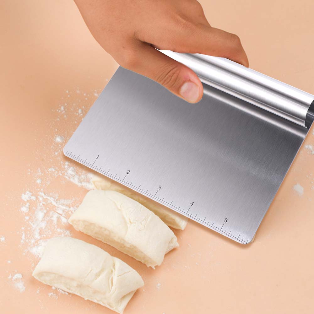 Çok Fonksiyonlu Paslanmaz Çeli - Bench Scraper Dough incelemesi ve fiyatı