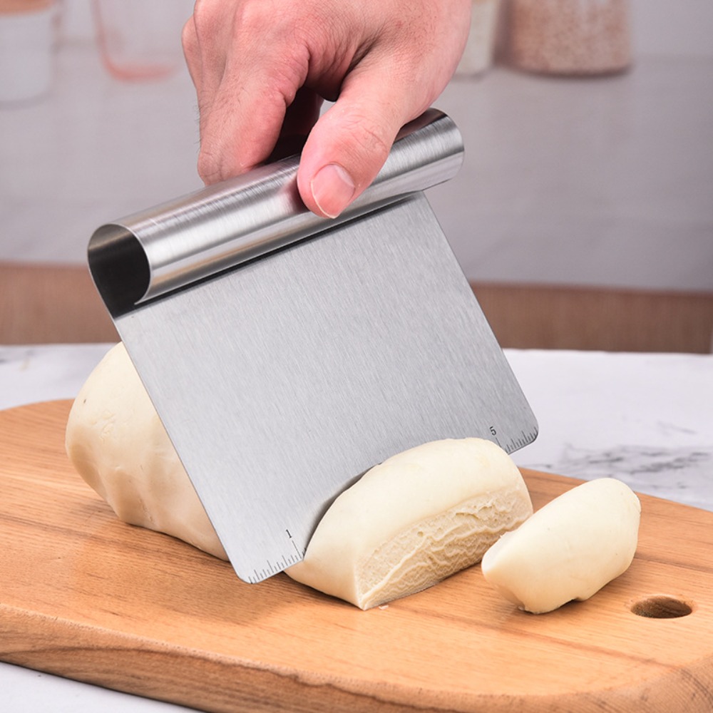 Çok Fonksiyonlu Paslanmaz Çeli - Bench Scraper Dough incelemesi ve fiyatı