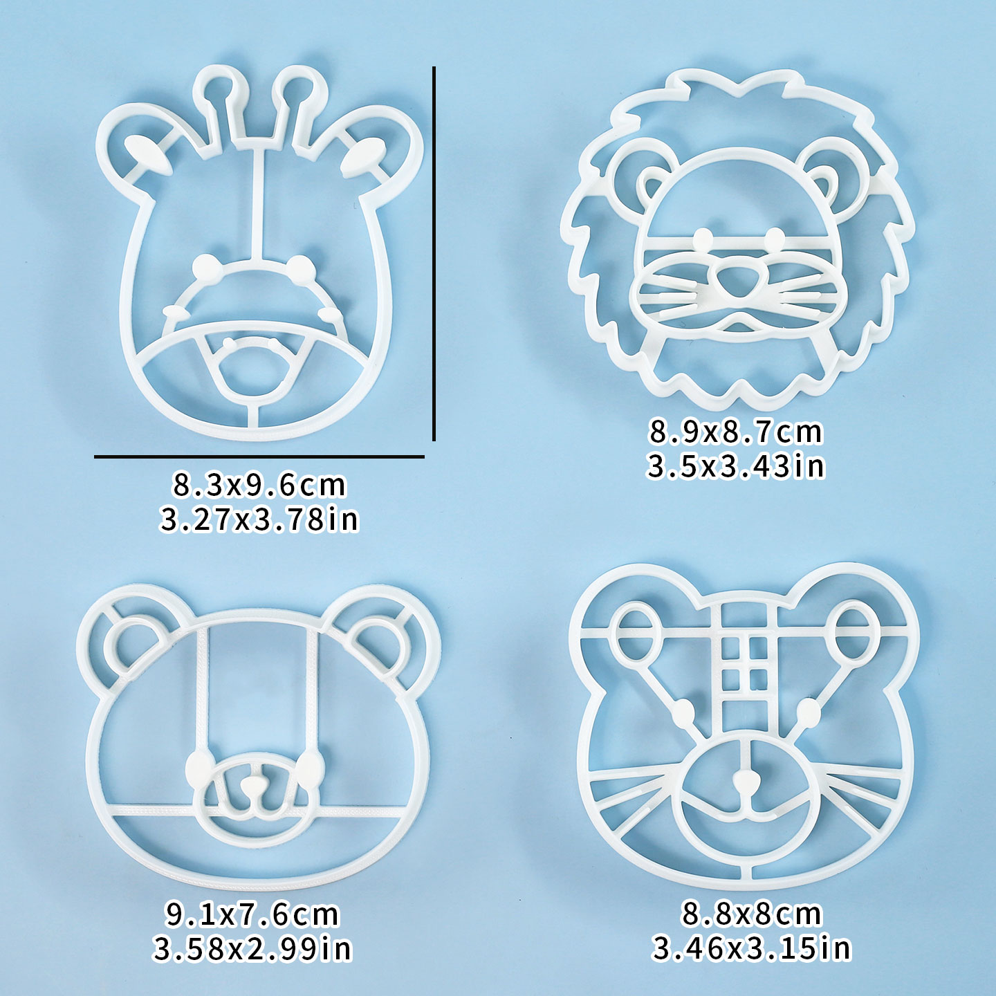 4 Parça Hayvan Figürlü Kurabiy - Kitchen Baking Cake incelemesi ve fiyatı