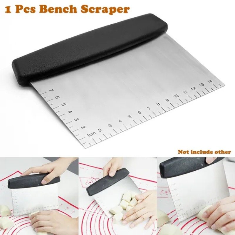 1 adet Paslanmaz Çelik Tezgah  - Bench Scraper Dough incelemesi ve fiyatı