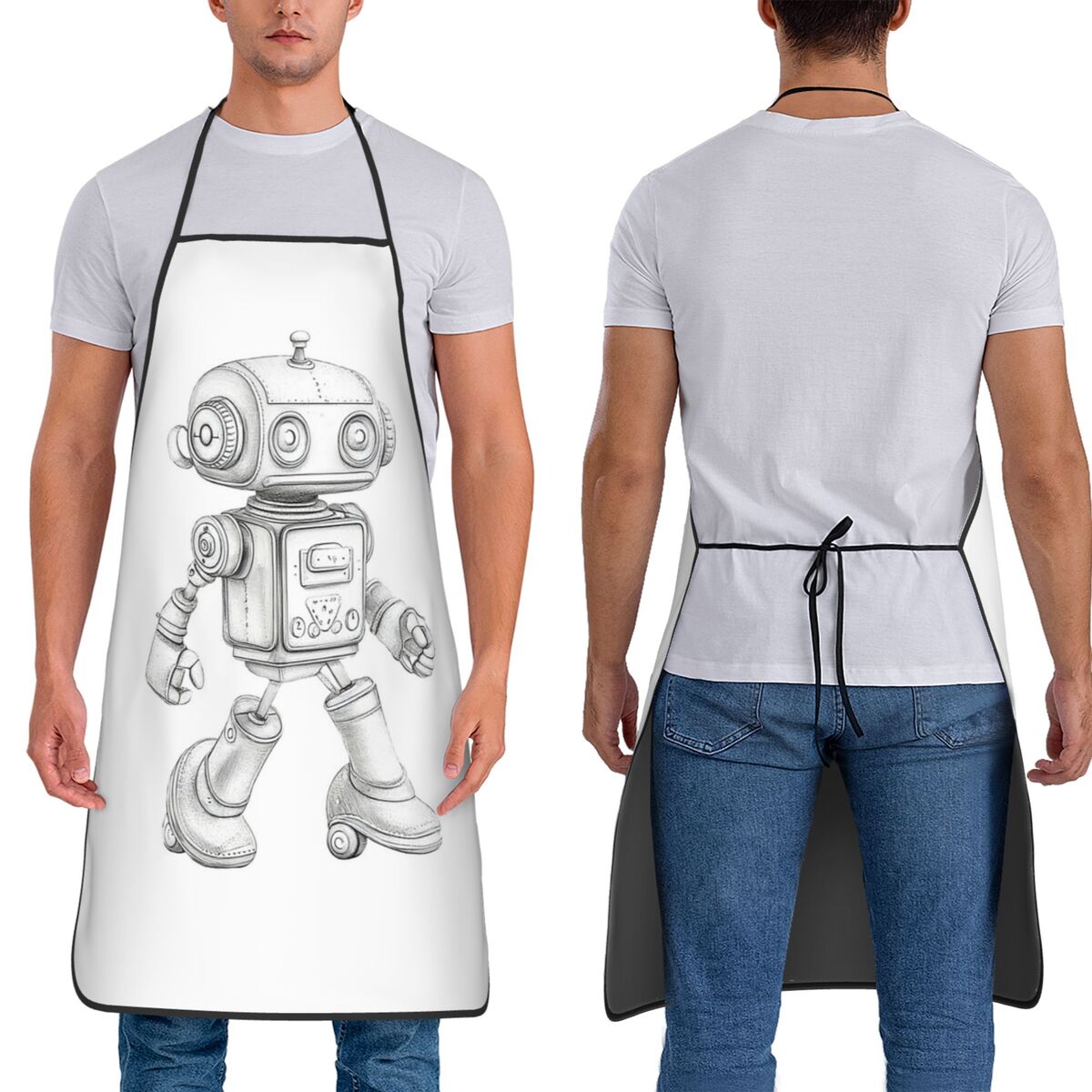 Retro Eskiz Robot Mekanik Çeki - Kitchen Robot Baking incelemesi ve fiyatı